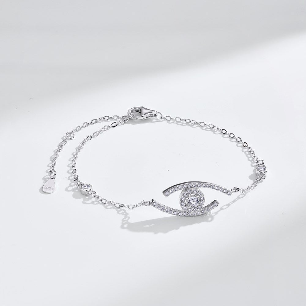 [Imperial] Lucky Eye Armband mit Pavé-Diamanten