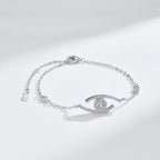 [Imperial] Lucky Eye Armband mit Pavé-Diamanten