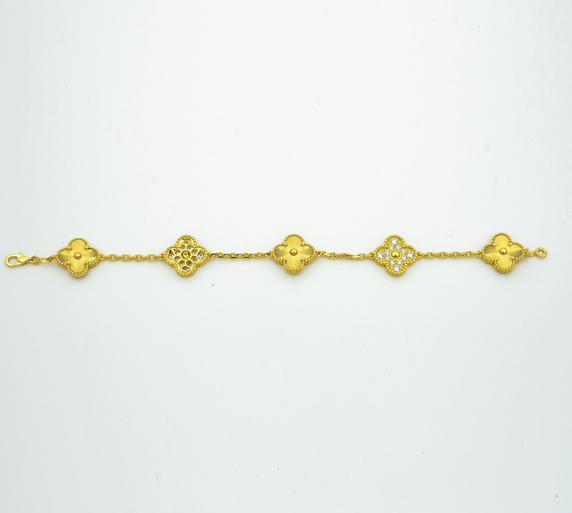 [Imperial]Nueva COLECCIÓN DE BRAZALETE TREBOL 5 MOTIVOS LÁSER