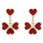 ¡®Imperial¡¯SWEET CLOVER CARNELIAN EARRINGS