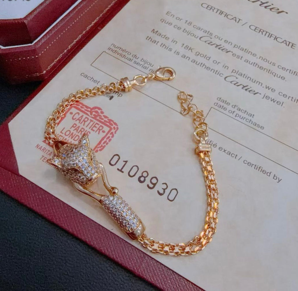 ¡®Imperial¡¯ PANTHERE  BRACELET DIAMONDS