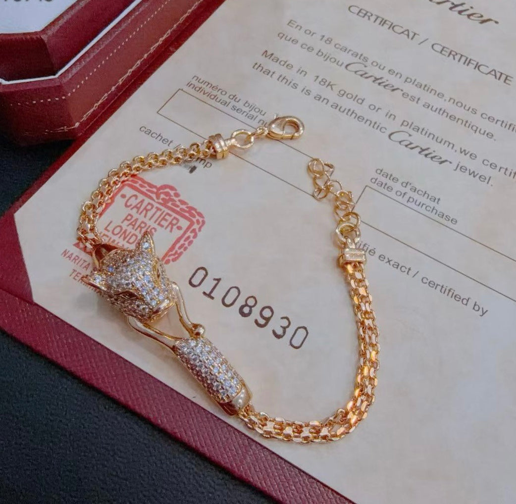 ¡®Imperial¡¯ PANTHERE  BRACELET DIAMONDS