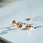 ¡®Imperial¡¯LOVE EARRINGS PINK GOLD 10MM