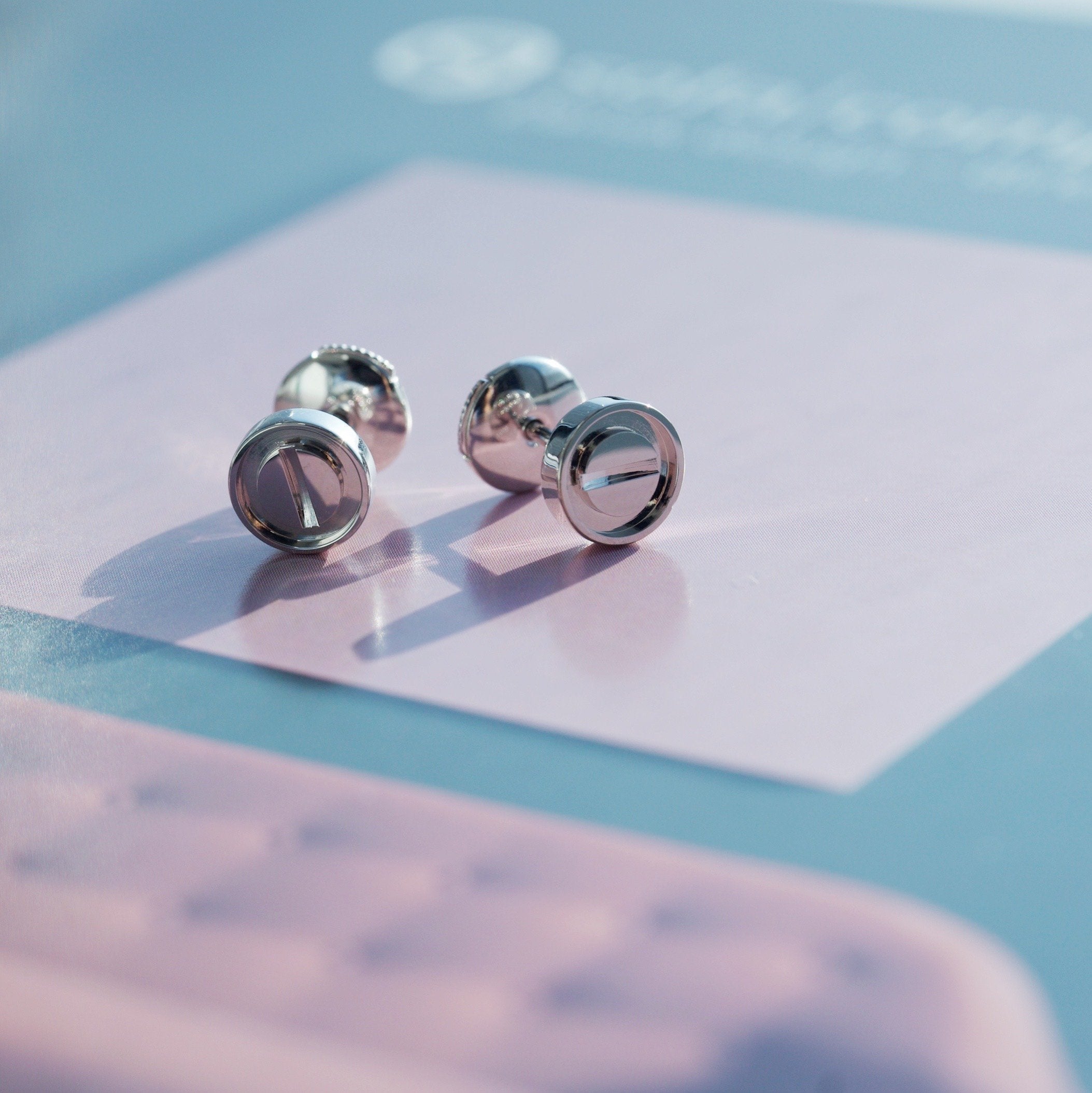 ¡®Imperial¡¯LOVE EARRINGS SILVER 10MM