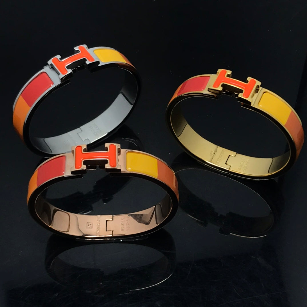 ¡®Imperial¡¯H BRACELET ORANGE RAINBOW CERAMIC