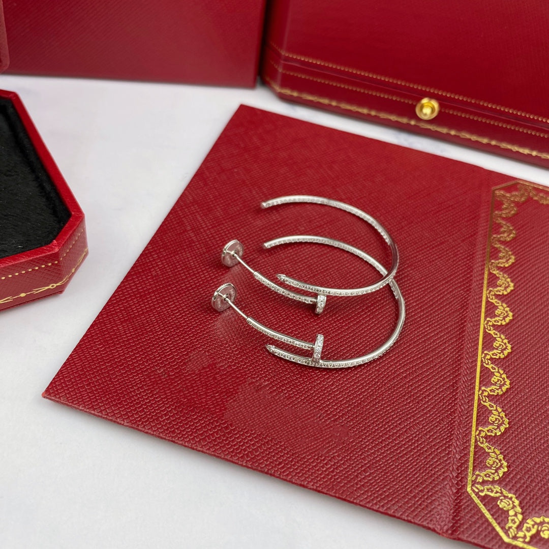 ¡®Imperial¡¯JUSTE EARRINGS FULL DIAMONDS 1.8MM