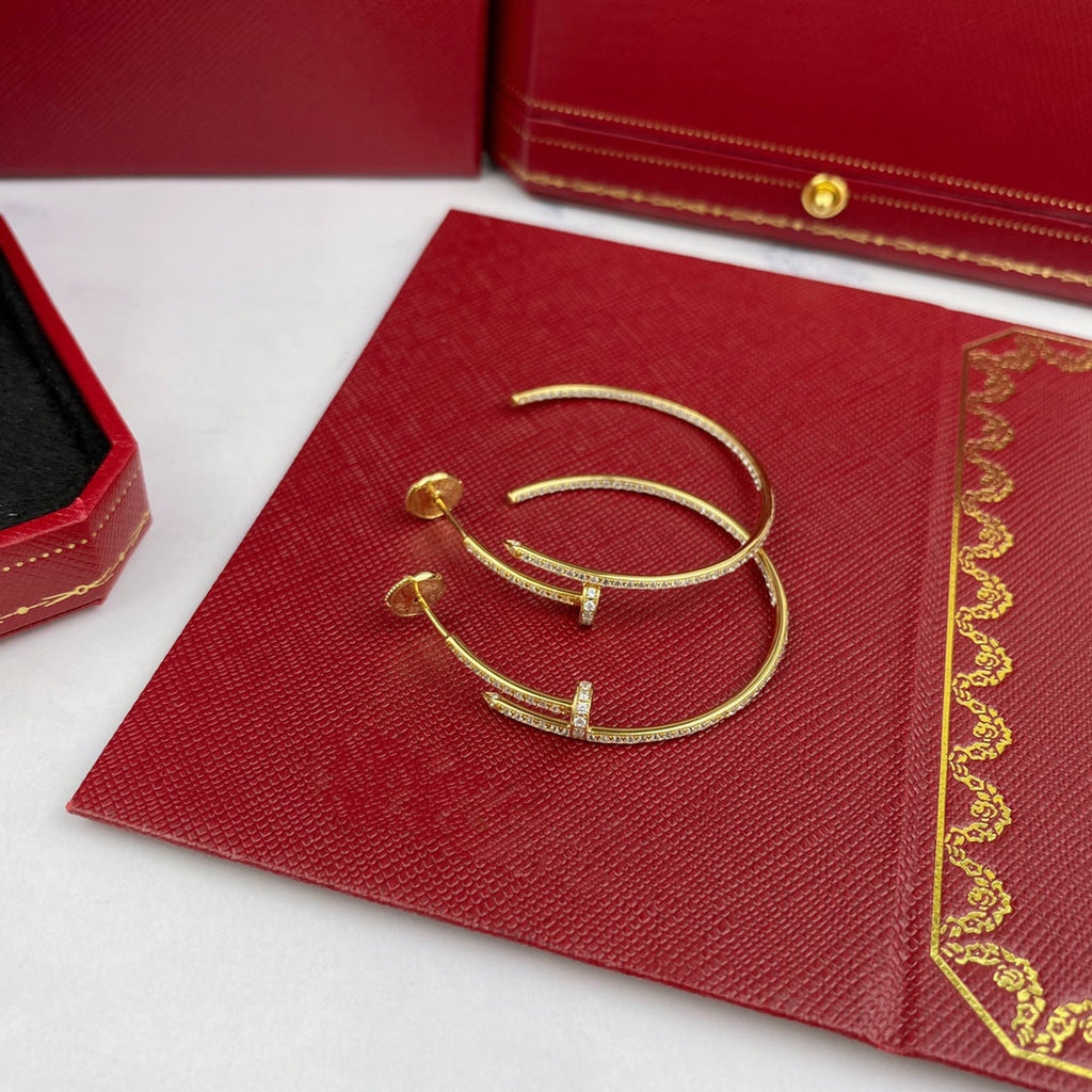 ¡®Imperial¡¯JUSTE EARRINGS FULL DIAMONDS 1.8MM