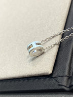 ¡®Imperial¡¯POP H LIGHT BLUE NECKLACE