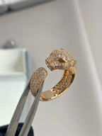 ¡®Imperial¡¯PANTHERE PINK GOLD DIAMOND RING