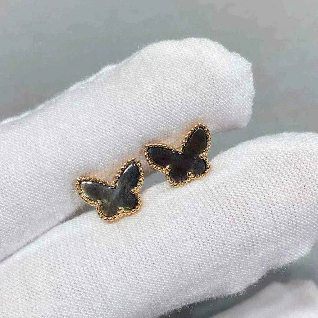 ¡®Imperial¡¯BUTTERFLY DARK MOP  EARRINGS