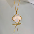 ¡®Imperial¡¯CLOVER 25MM MOP LARGE PENDANT NECKLACE
