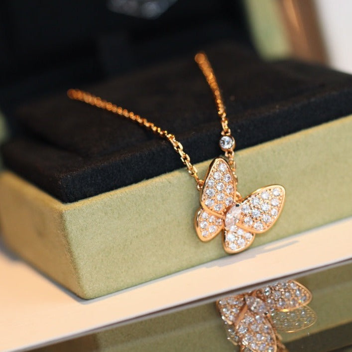 ¡®Imperial¡¯BUTTERFLY DIAMOND NECKLACE