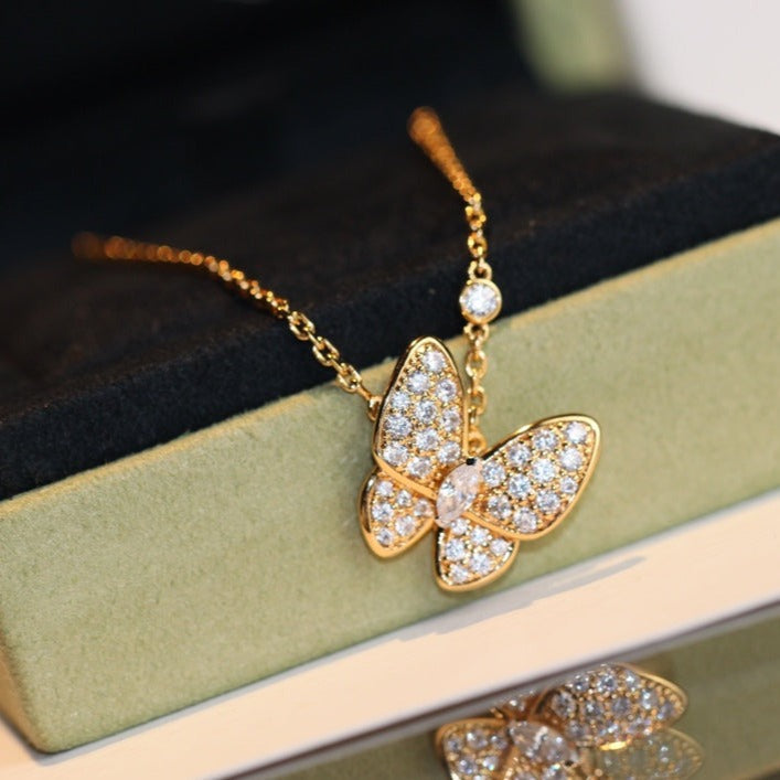 ¡®Imperial¡¯BUTTERFLY DIAMOND NECKLACE