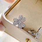 ¡®Imperial¡¯CLOVER COMOS DIAMOND EARRINGS SILVER