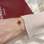 ¡®Imperial¡¯SUN PEDANT CARNELIAN BRACELET