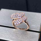 ¡®Imperial¡¯BUTTERFLY PINK GOLD DIAMOND RING