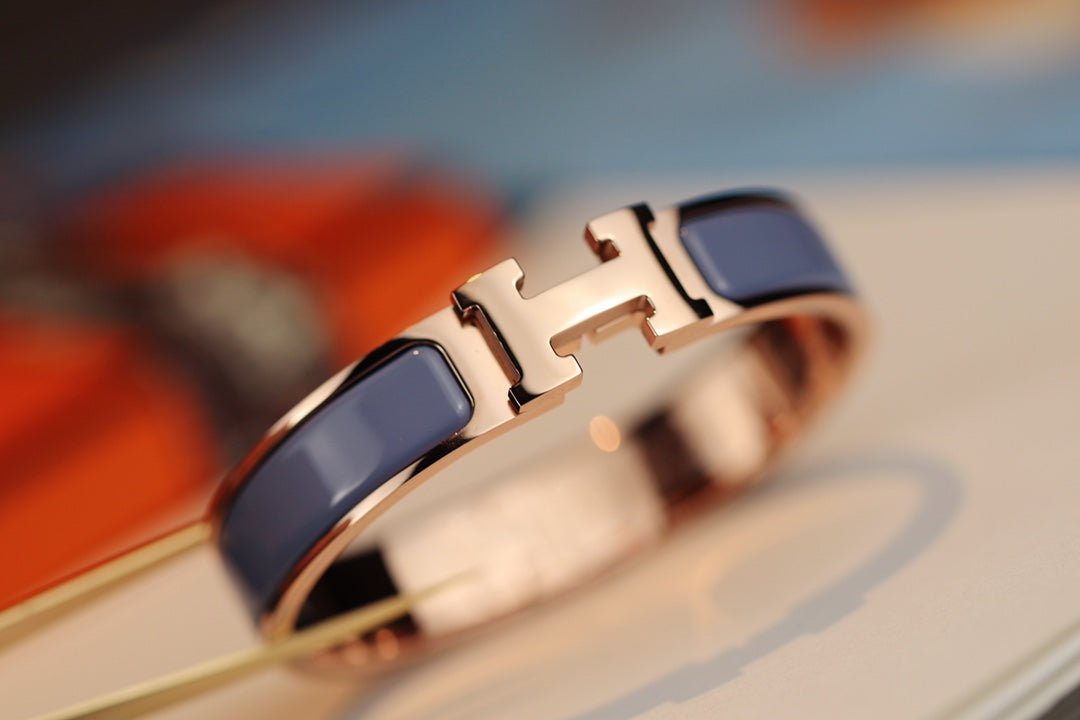 ¡®Imperial¡¯H BRACELET 12MM BLUE GRAY