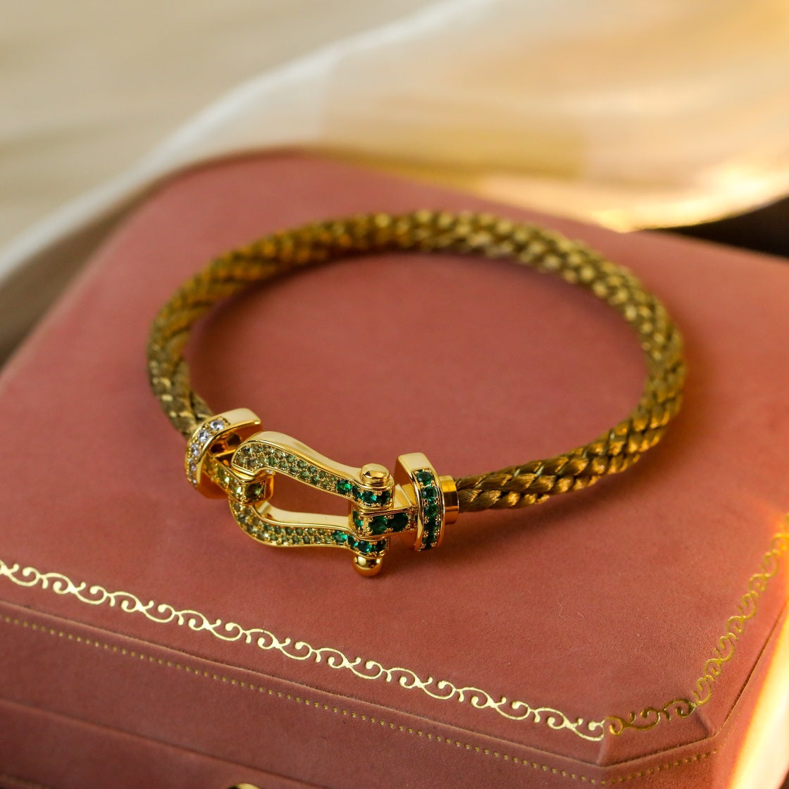 ¡®Imperial¡¯FORCE 10 GOLD GREEN DIAMOND PAVED