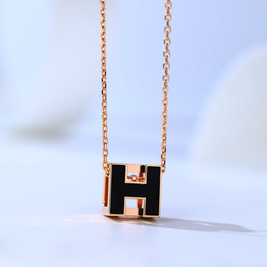 ¡®Imperial¡¯H CAGE PINK GOLD NECKLACE