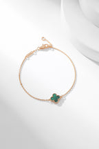 ¡®Imperial¡¯CLOVER BRACELET MALACHITE 1 MOTIF