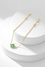 ¡®Imperial¡¯CLOVER BRACELET MALACHITE 1 MOTIF