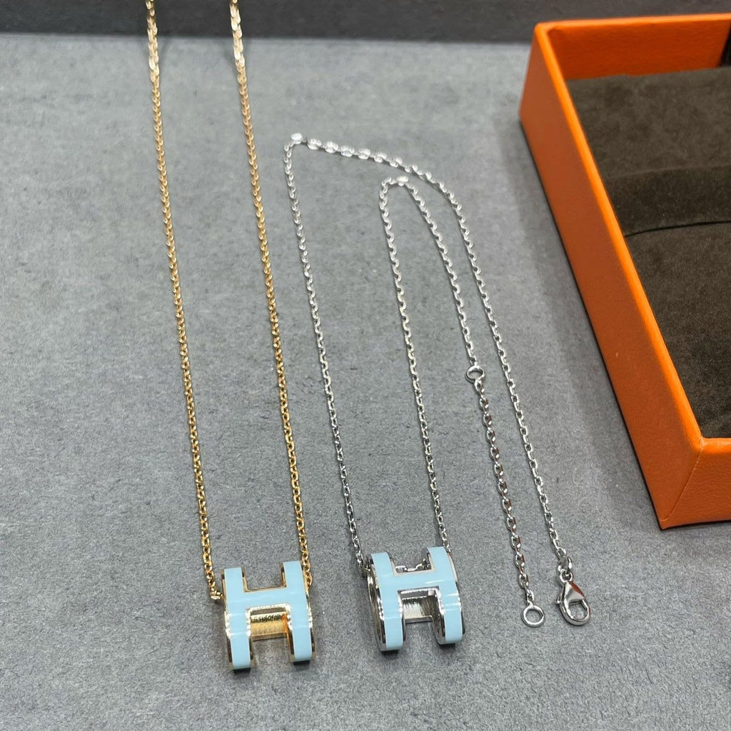 ¡®Imperial¡¯POP H SKY BLUE NECKLACE