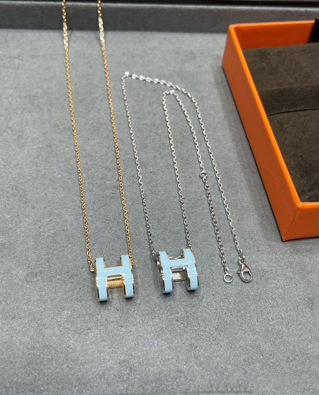 ¡®Imperial¡¯POP H SKY BLUE NECKLACE