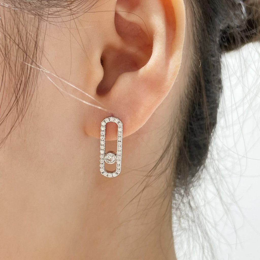 [Imperial] MOVE UNO DIAMANT-PAVÉE OHRRINGE