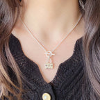 ¡®Imperial¡¯CONSTANCE PEDANT SILVER NECKLACE