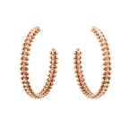 ¡®Imperial¡¯CLASH LARGE HOOP EARRINGS