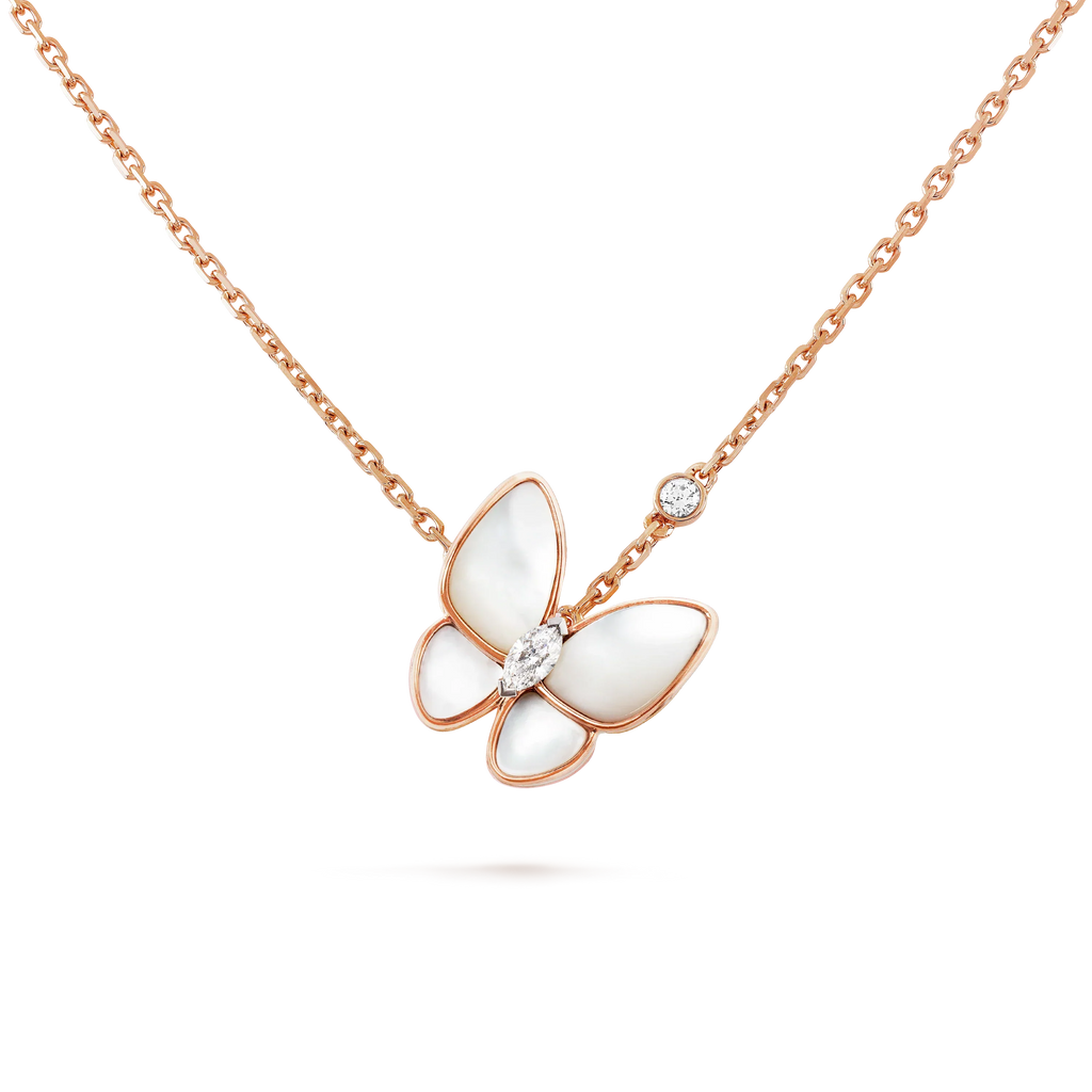 ¡®Imperial¡¯BUTTERFLY MOP DIAMOND NECKLACE