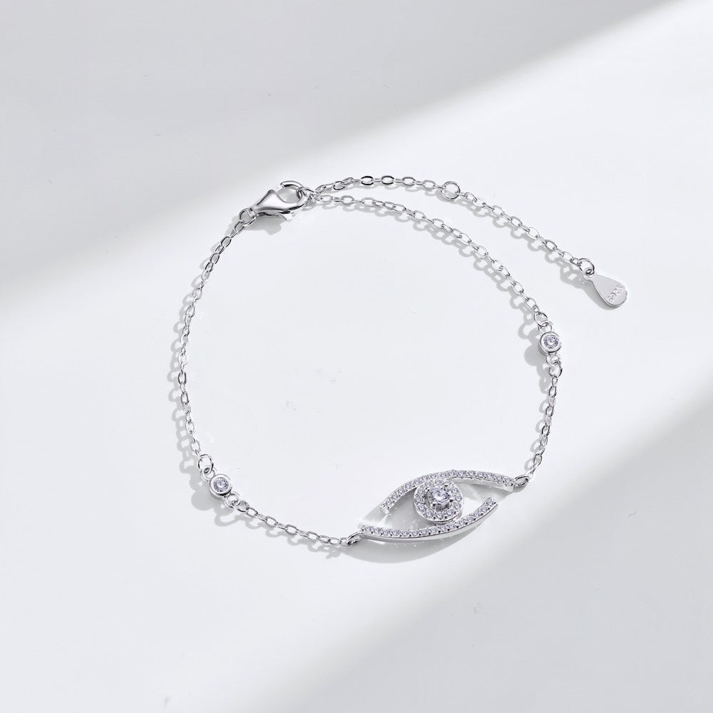 [Imperial] Lucky Eye Armband mit Pavé-Diamanten