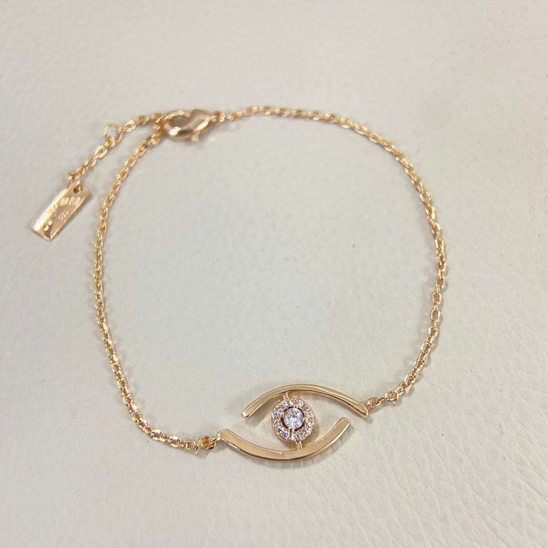 [Imperial] Lucky Eye Armband mit Pavé-Diamanten
