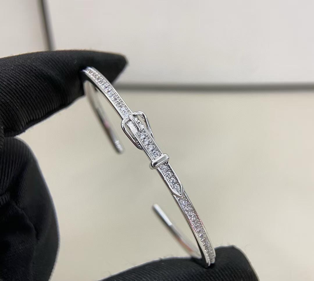 [Imperial] BRAZALETE CON DIAMANTES TRES COLORES