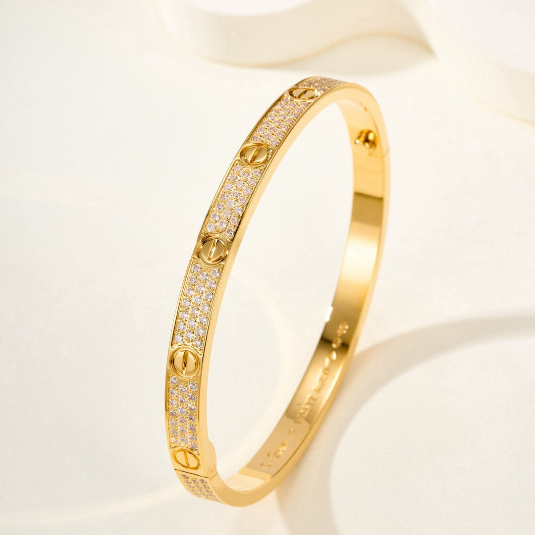 ¡®Imperial¡¯BRAZALETE LOVE 4.8MM CON DIAMANTES