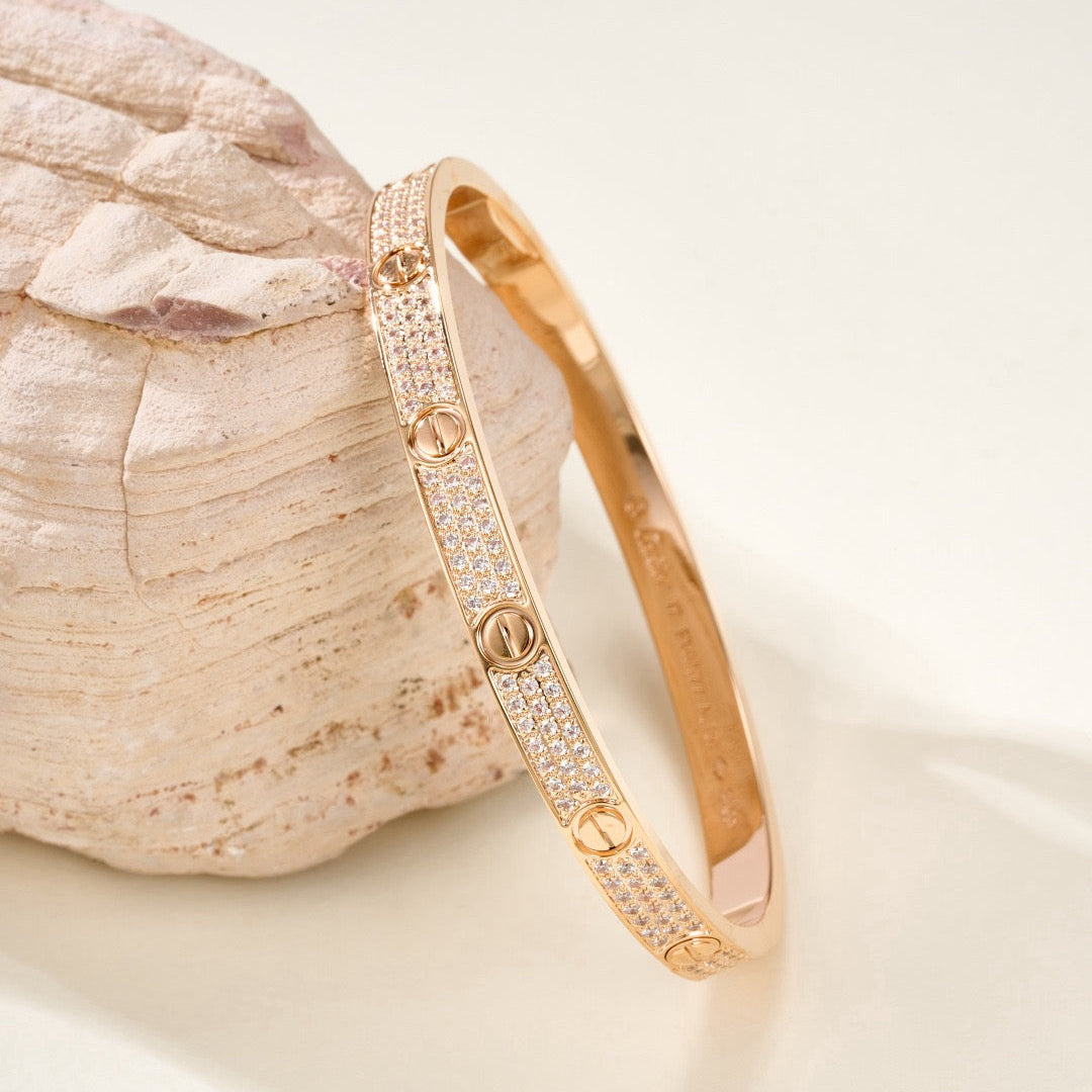 ¡®Imperial¡¯BRAZALETE LOVE 4.8MM CON DIAMANTES
