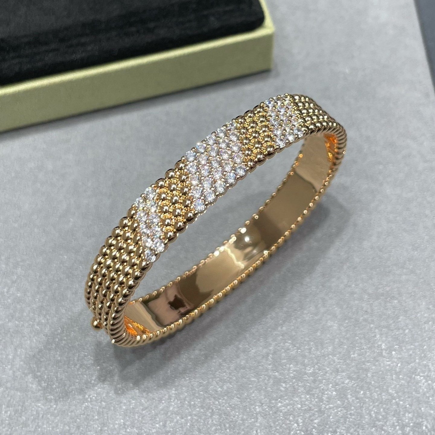 ¡®Imperial¡¯BRAZALETE LOVE 4.8MM CON DIAMANTES