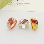 ®インペリアル®ラブブレスレット 3.65mm ダイヤモンドパヴェ