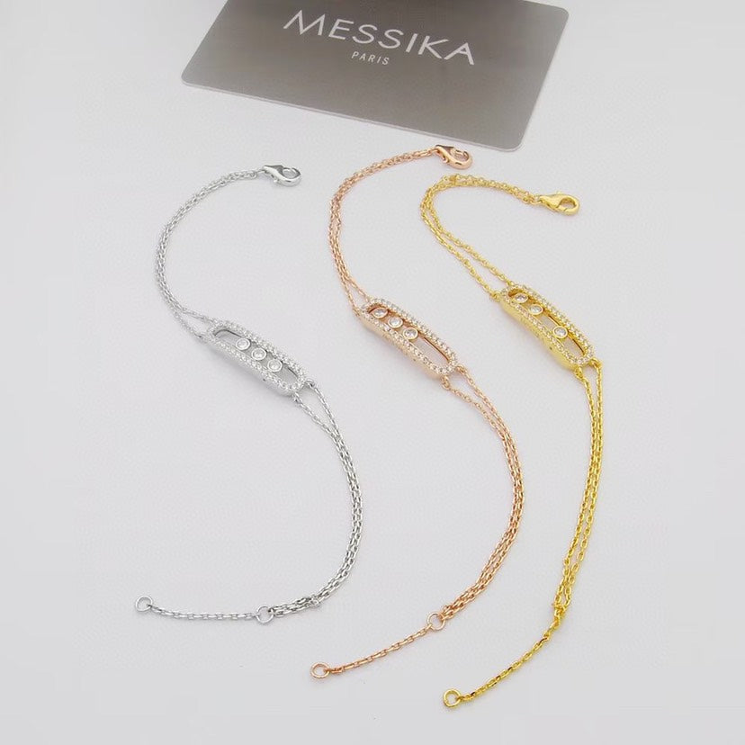 [Imperial] Move Classique Armband mit Diamantpavé