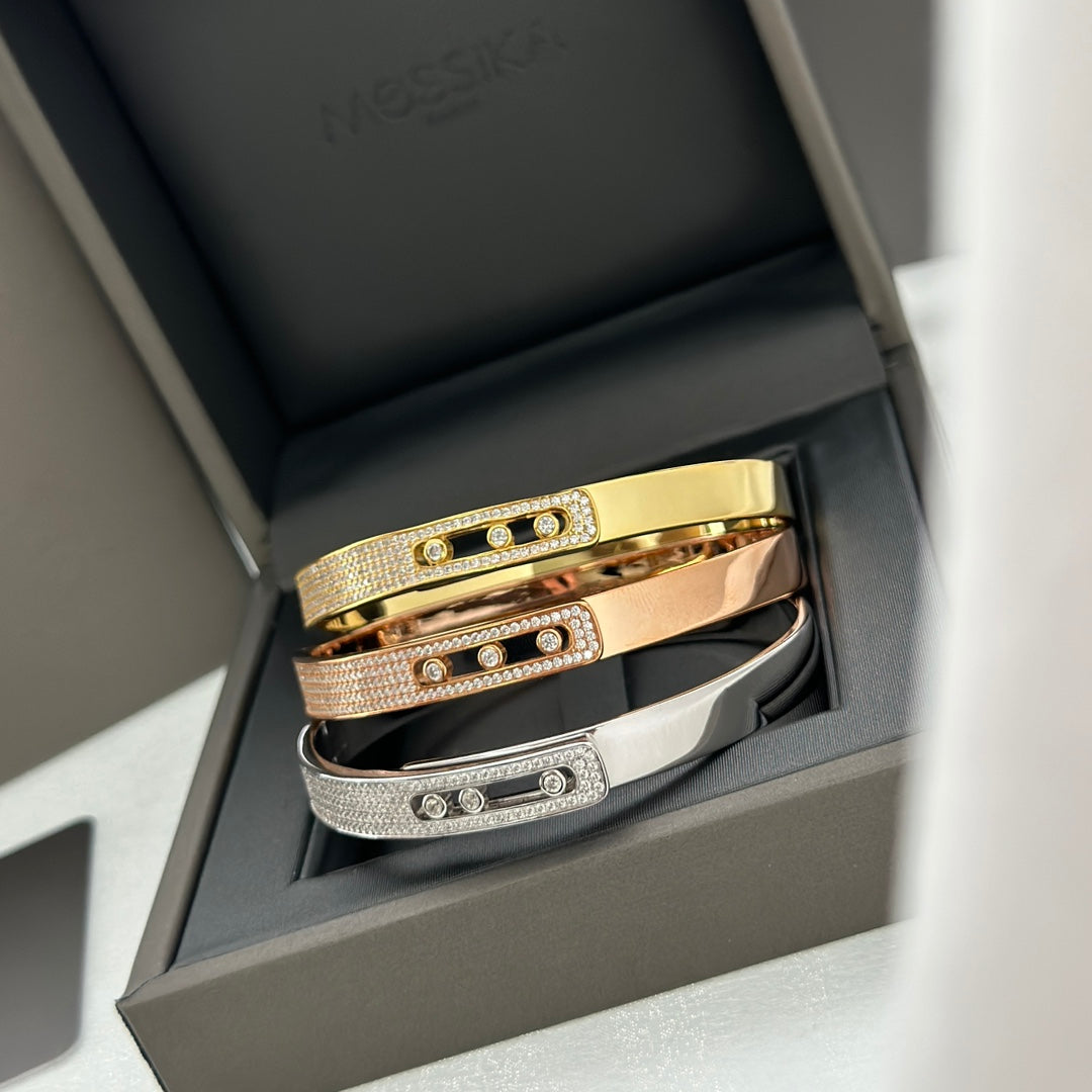 [Imperial] Move Noa Roségold Pavé Diamant Armreif