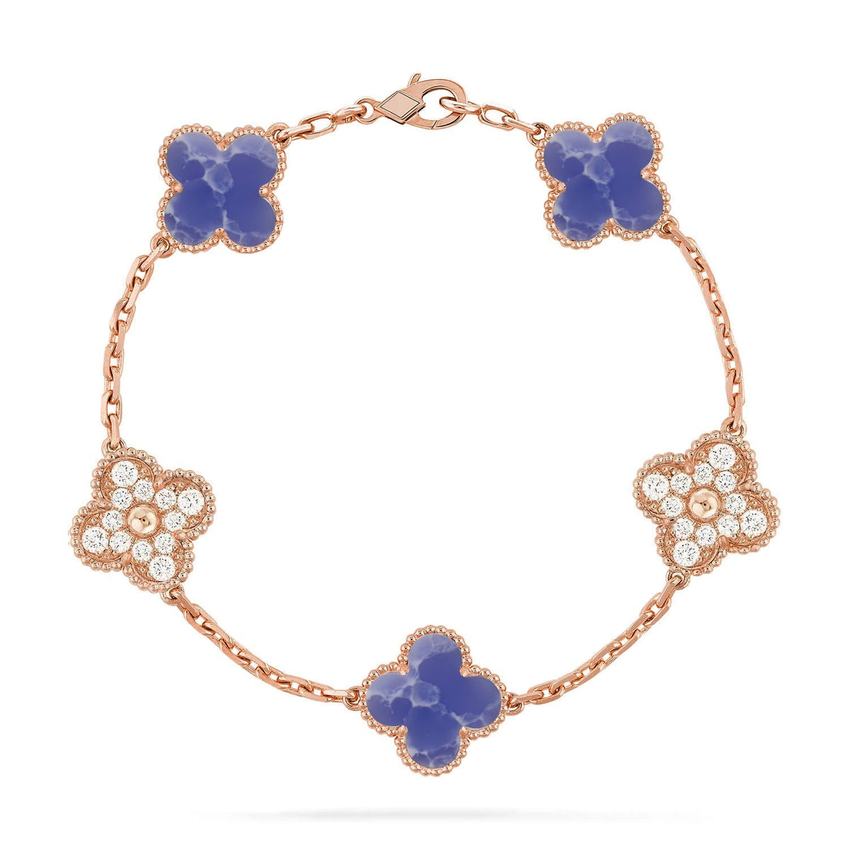 [Imperial]NEUE CLOVER 5 MOTIV BLAUE ADERN ARMBAND-KOLLEKTION