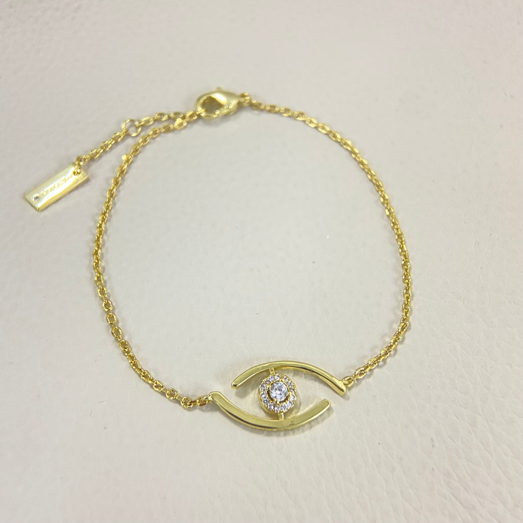 [Imperial] Lucky Eye Armband mit Pavé-Diamanten