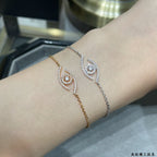 [Imperial] Lucky Eye Armband mit Pavé-Diamanten