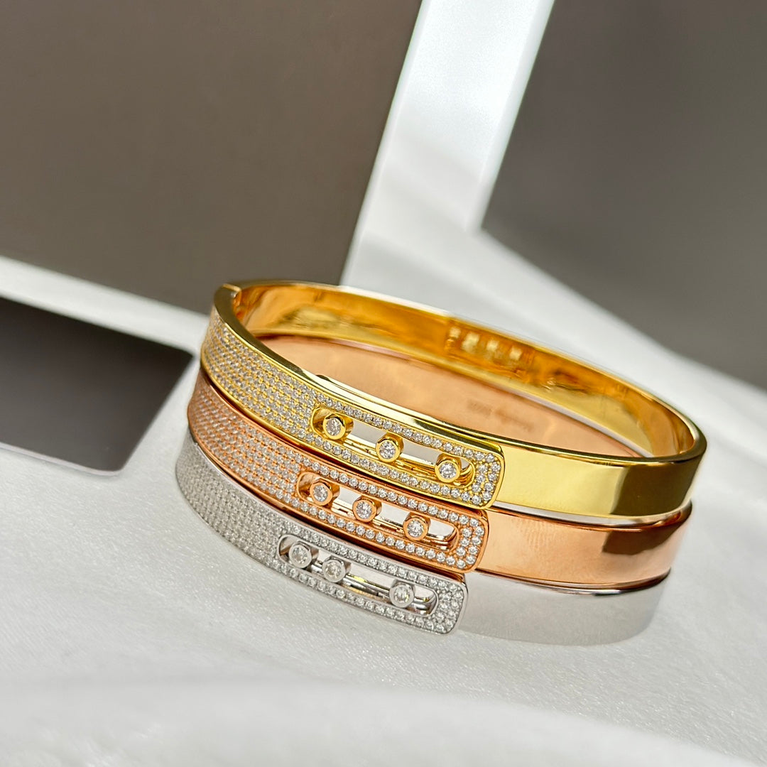 [Imperial] Move Noa Roségold Pavé Diamant Armreif