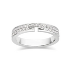 ¡®Imperial¡¯ALLIANCE LIENS VIDENCE PAVED DIAMOND 4MM RING
