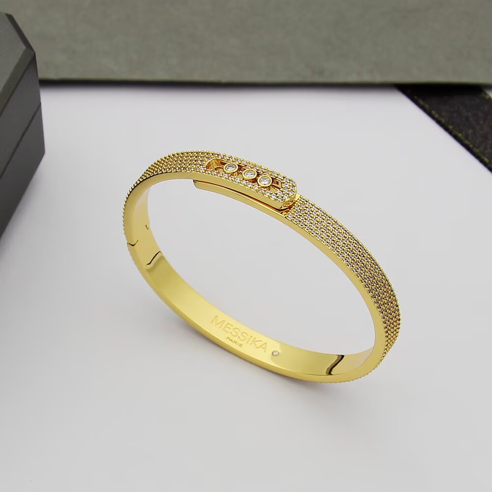 [インペリアル] ノア フルパヴェダイヤモンド バングルブレスレット