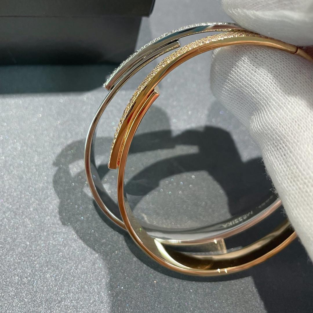 [Imperial] Move Noa Roségold Pavé Diamant Armreif