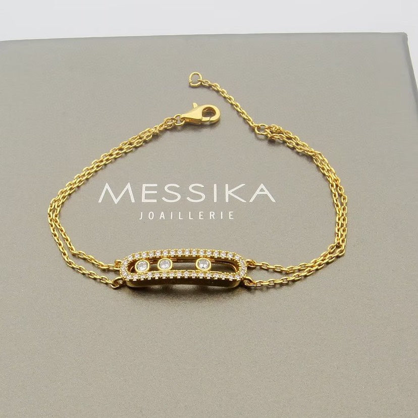 [Imperial] Move Classique Armband mit Diamantpavé