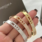 [Imperial] Move Noa Roségold Pavé Diamant Armreif