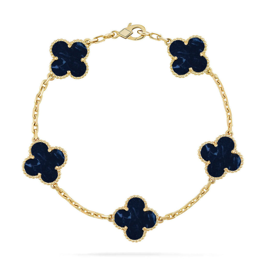 [Imperial]New CLOVER 5 MOTIF PIETERSITE BRACELET COLLECTION